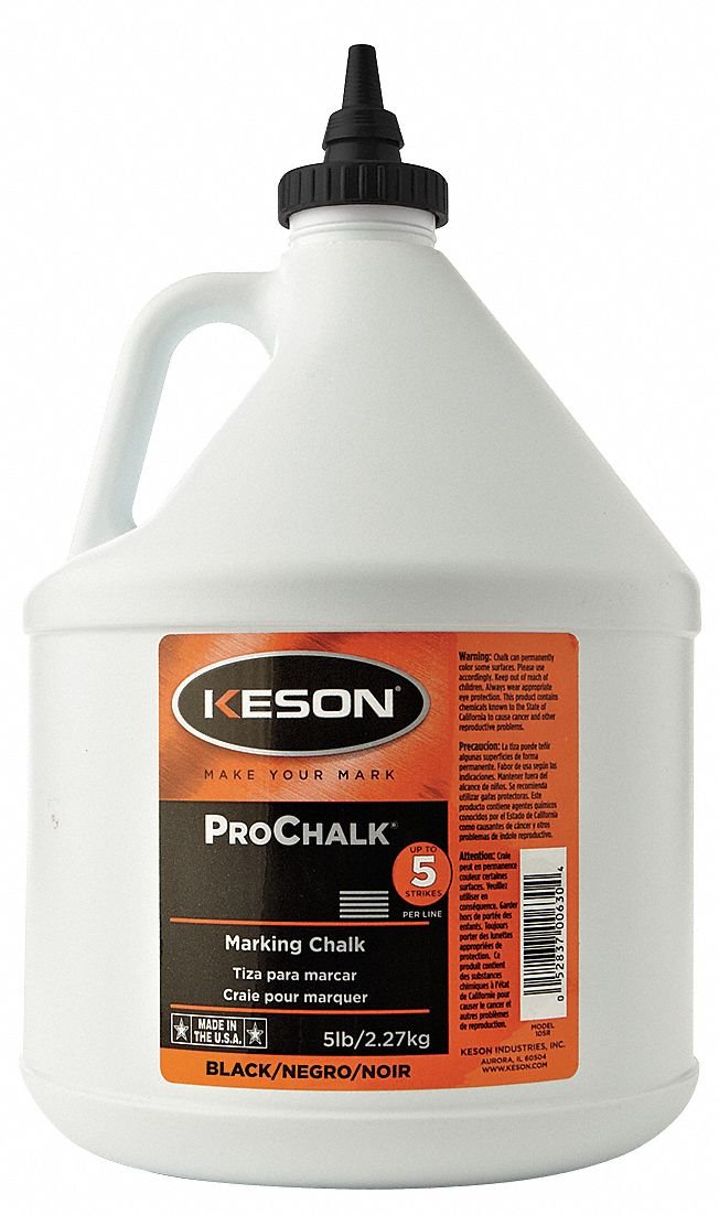 Amazon.com: KESON INDUSTRIES 105BLACK Prochalk Standard Grade